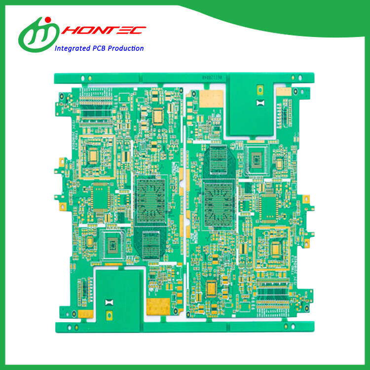 rézpasztával töltött lyukú PCB